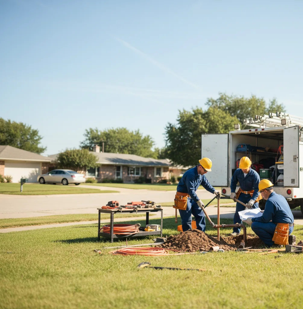Sewer Line Repair in Hesston, KS